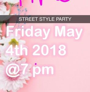 Party time! May 4th @7pm